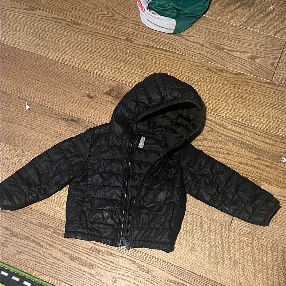 Primary Black Quilted Jacket
